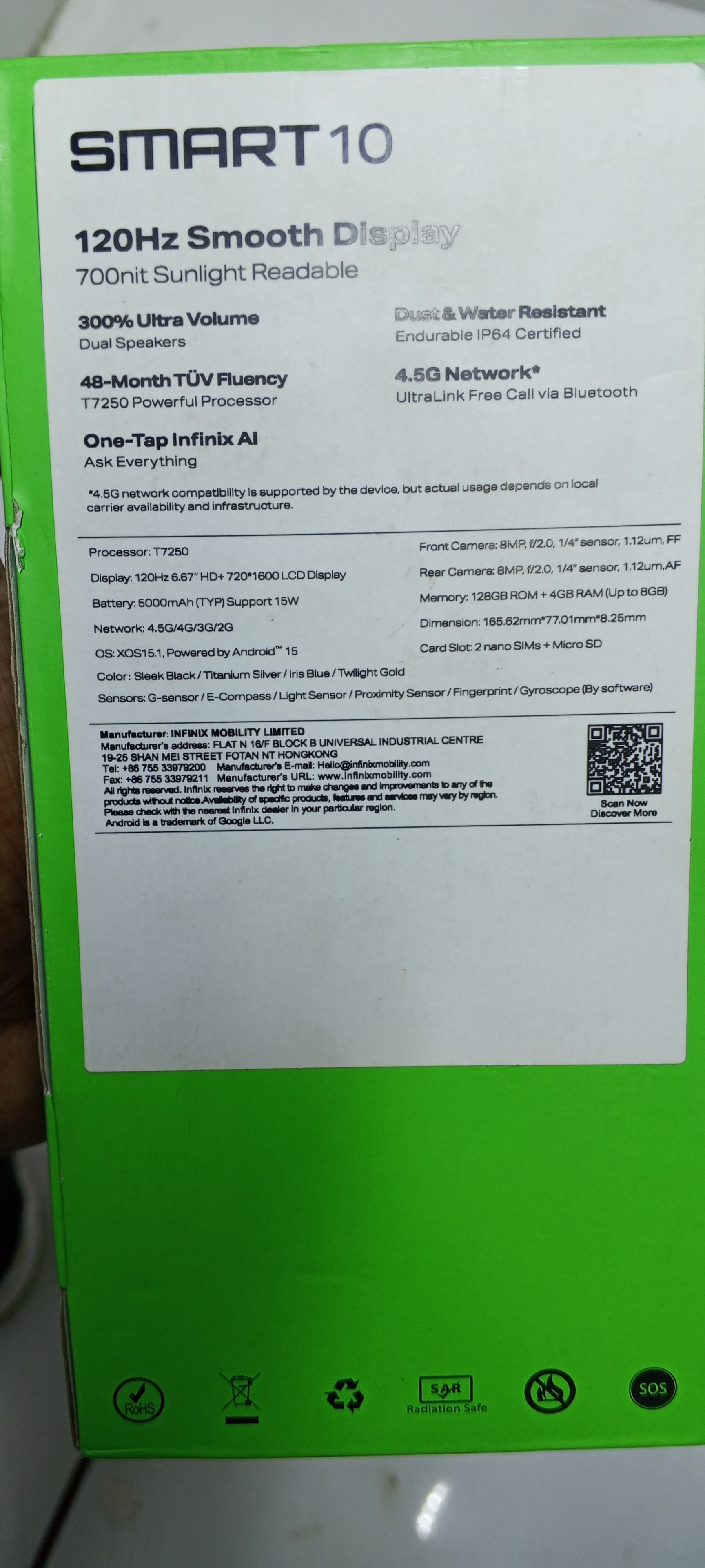 Image 2 of Infinix Smart 10